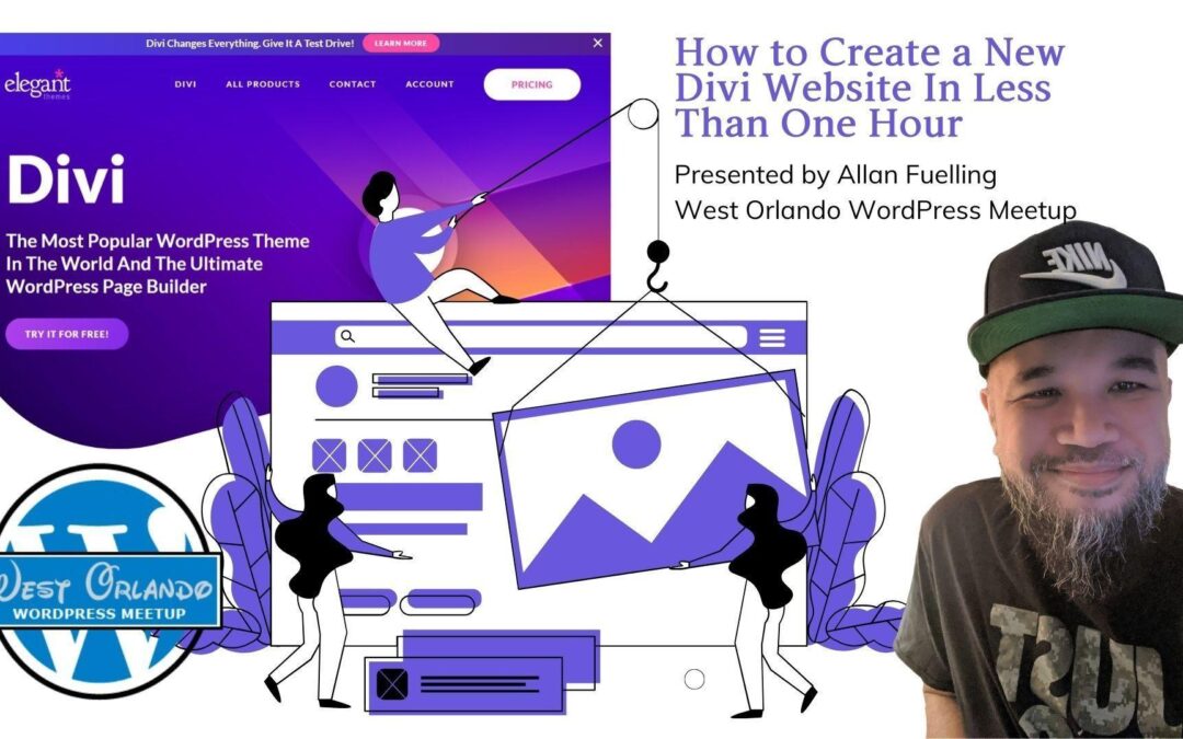 How to Create a New Divi Site In Less Than One Hour – Allan Fuelling