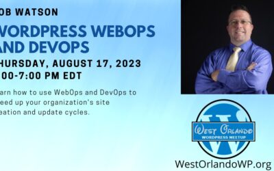 Rob Watson – WordPress WebOps and DevOps